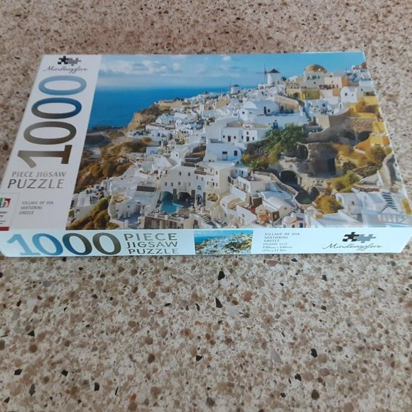 Jigsaw Puzzle, 1000-piece, Santorini Greece - Picture 1 of 5